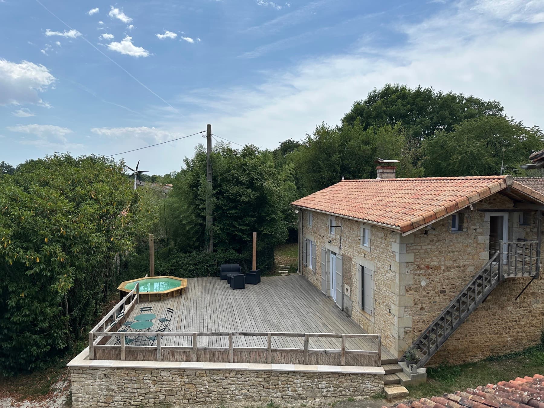 Le domaine sous le soleil d'été